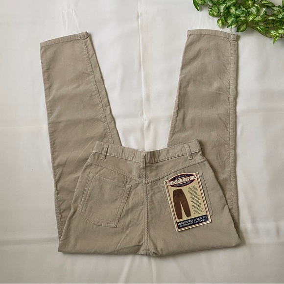 Vintage Corduroy High Waisted Relaxed Fit Jeans - Picture 2 of 5